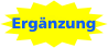 Ergänzung